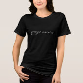T-shirt En Tri-matière Guerrière de prière Femmes (Recto)
