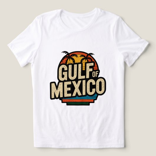 T-shirt En Tri-matière "Gulf of Mexico Spirit" 🔥 (Design Recto)