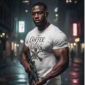 T-shirt En Tri-matière Guns & Coffee