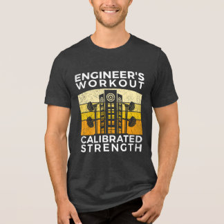 T-shirt En Tri-matière Gym de STEM, entraînement d'ingénieur, force calib