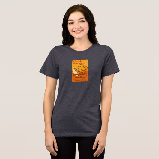 T-shirt En Tri-matière Hachez l'idée. (Recto plein)