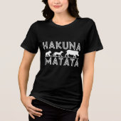 T-shirt En Tri-matière Hakuna Matata Unisex (Recto)