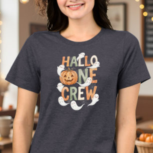 T-shirt En Tri-matière Hallo-One Crew 1er Anniversaire Fantôme Citrouille