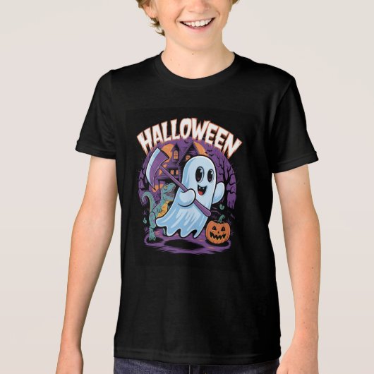 T-shirt En Tri-matière Halloween (Recto)