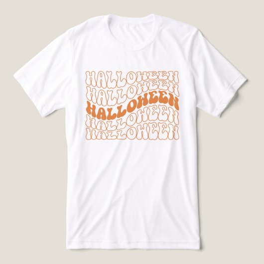 T-shirt En Tri-matière Halloween (Design Recto)
