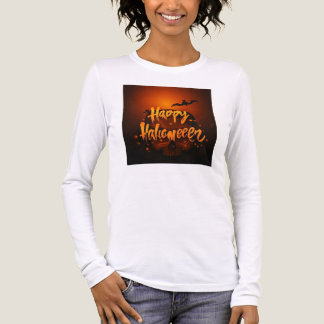 T-shirt En Tri-matière Halloween chauve-éffrayante conception de voeux