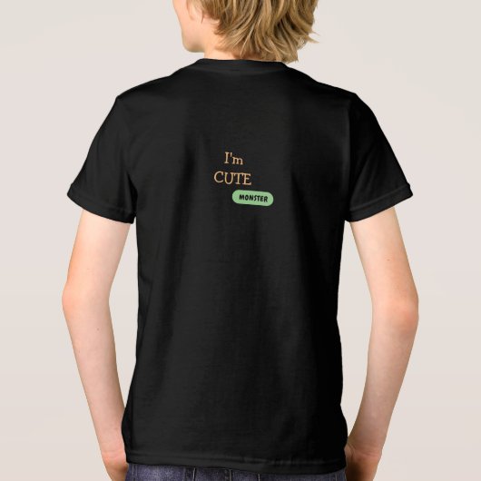 T-shirt En Tri-matière Halloween Costume Party Monstres éffrayant fun Dan (Verso)