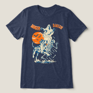 T-shirt En Tri-matière Halloween Danger Grand Danois Personnalisé
