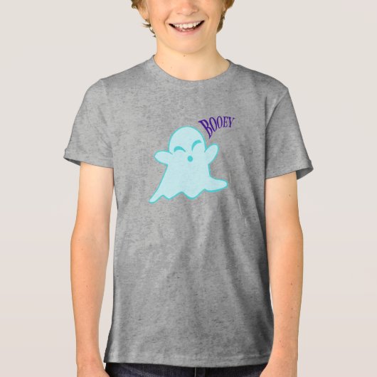 T-shirt En Tri-matière Halloween fantôme t-shirt enfants (Recto)