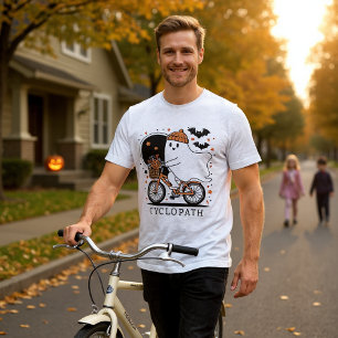 T-shirt En Tri-matière Halloween Funny Ghost Cyclopath