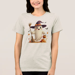 T-shirt En Tri-matière Halloween Ghost Cute Witchy
