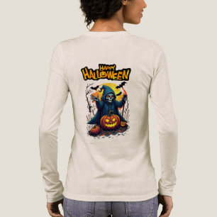 T-shirt En Tri-matière Halloween : Ghosts mignons et famille Citrouille