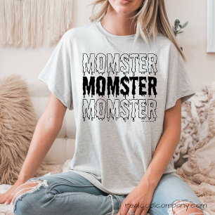 T-shirt En Tri-matière Halloween Maman Bella Canvas