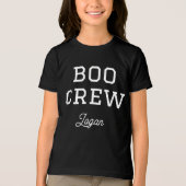 T-shirt En Tri-matière Halloween monogramme de l'équipage de bateau (Recto)