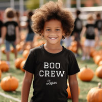Halloween monogramme de l'équipage de bateau