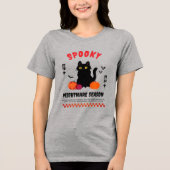 T-shirt En Tri-matière Halloween noir et orange (Recto)