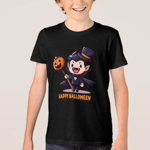 T-shirt En Tri-matière Halloween - Petit vampire enfantin