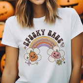 T-shirt En Tri-matière Halloween rétro Éffrayant Babe