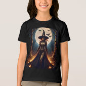 T-shirt En Tri-matière Halloween Steampunk Forest Witch (Recto)