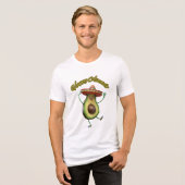 T-shirt En Tri-matière happy avocado (Recto plein)