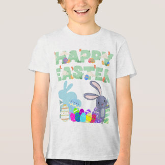 T-shirt En Tri-matière Happy Easters Kids Unisex T-Shirt
