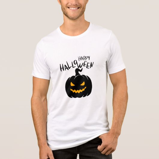 T-shirt En Tri-matière Happy Halloween (Recto)