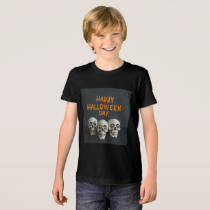 T-shirt En Tri-matière "Happy Halloween T-shirt pour enfants"