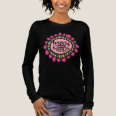T-shirt En Tri-matière Happy Mind Happy Life Motivational Design graphiqu (Recto)