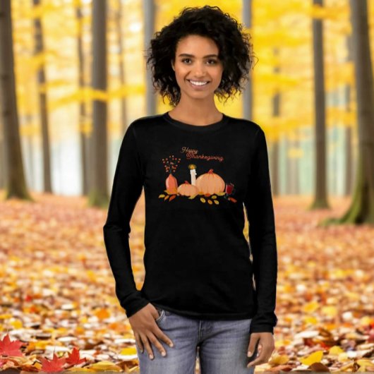 T-shirt En Tri-matière Happy Thanksgiving