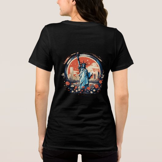 T-shirt En Tri-matière Harris 2024 : Un soutien audacieux à l'élection (Verso)