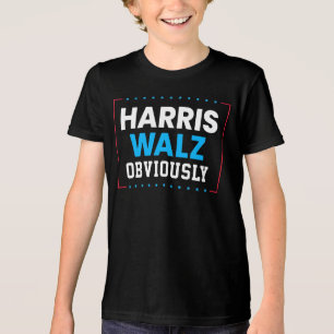 T-shirt En Tri-matière Harris Walz 2024 Évidemment