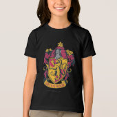 T-shirt En Tri-matière Harry Potter | Blason de Gryffindor Or et Rouge (Recto)