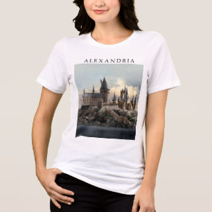 T-shirt En Tri-matière Harry Potter Château de Poudlard de jour
