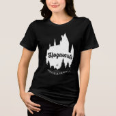 T-shirt En Tri-matière Harry Potter | HOGWARTS™ Castle Typographie (Recto)