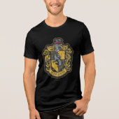 T-shirt En Tri-matière Harry Potter | Patch de crête de Hufflepuff (Recto)