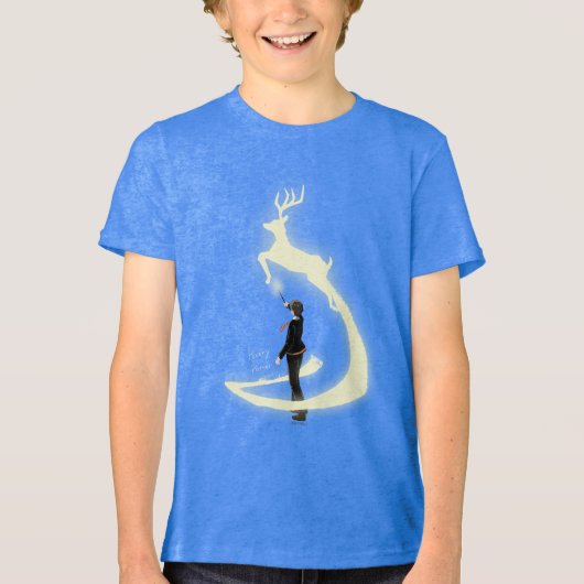 T-shirt En Tri-matière HARRY POTTER™ Peinture de Patronus (Recto)