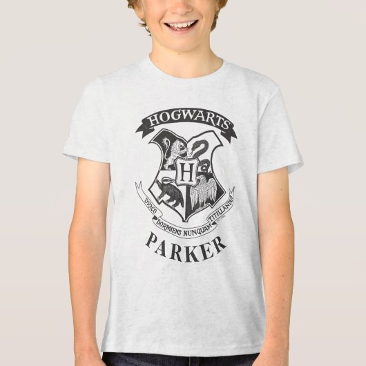 T-shirt En Tri-matière Harry Potter | Retro Hogwarts Crest (Recto)