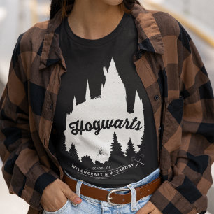 T-shirt En Tri-matière Harry Potter   Typographie du château HOGWARTS™