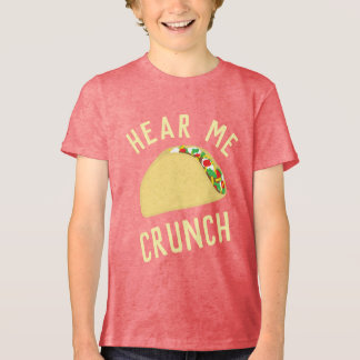 T-shirt En Tri-matière Hear  Me Crunch Taco
