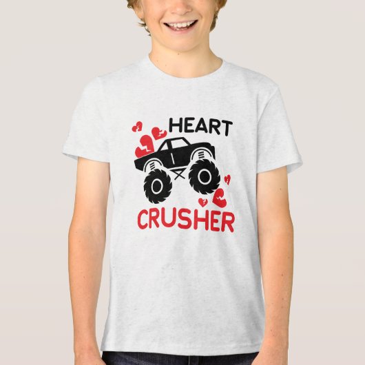 T-shirt En Tri-matière Heart Crusher Valentine's Day (Recto)