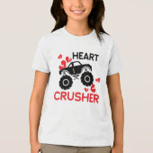 T-shirt En Tri-matière Heart Crusher Valentine's Day (Recto)