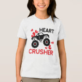 T-shirt En Tri-matière Heart Crusher Valentine's Day (Recto)