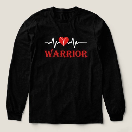T-shirt En Tri-matière Heart Warrior Zipper Heart (Motif devant)