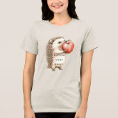 T-shirt En Tri-matière Hedgehog Apple Heart (Recto)