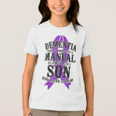 T-shirt En Tri-matière Heimers Sensibilisation à la démence Soutien Papa  (Recto)