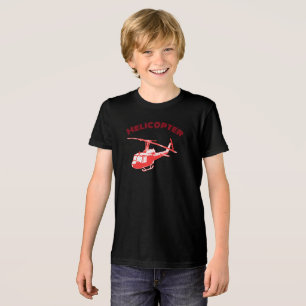 T-shirt En Tri-matière Hélicoptère pour garçons d'été