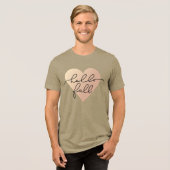 T-shirt En Tri-matière Hello Fall Love Heart (Recto plein)