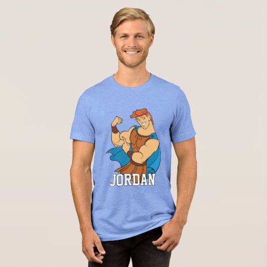 T-shirt En Tri-matière Hercules Bicep Flex Tri-Blend Shirt (Recto plein)