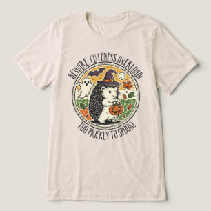 T-shirt En Tri-matière Hérisson d'Halloween