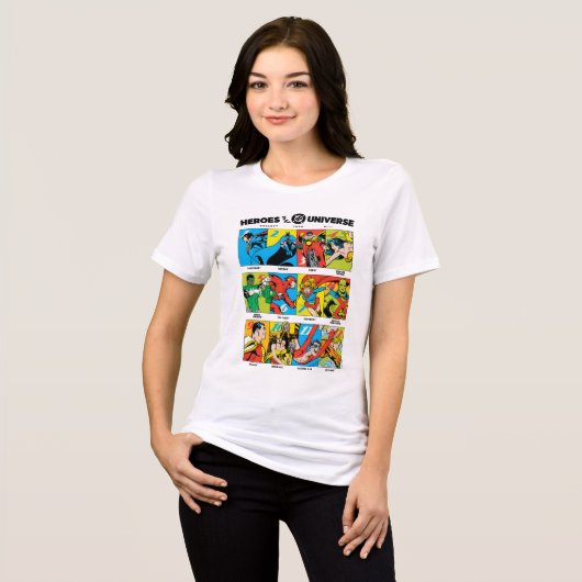 T-shirt En Tri-matière Heroes of the DC™ Universe (Recto plein)